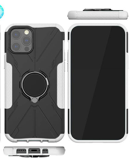 Robot 3 in 1 Heavy Duty Defender Case For iPhone 12 Pro Max - Libiyi