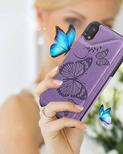 New Luxury Embossing Wallet Cover For iPhone Xs Max-Fast Delivery - Libiyi