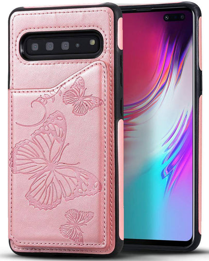 New Luxury Embossing Wallet Cover For SAMSUNG S10 5G-Fast Delivery - Libiyi