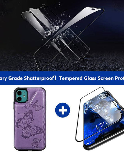 New Luxury Embossing Wallet Cover For iPhone 11-Fast Delivery - Libiyi