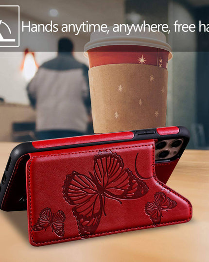 New Luxury Embossing Wallet Cover For iPhone 11 Pro-Fast Delivery - Libiyi