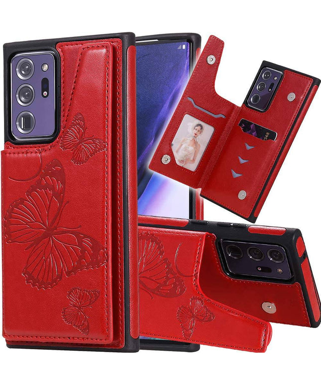 New Luxury Embossing Wallet Cover For SAMSUNG Note 20 Ultra-Fast Delivery - Libiyi