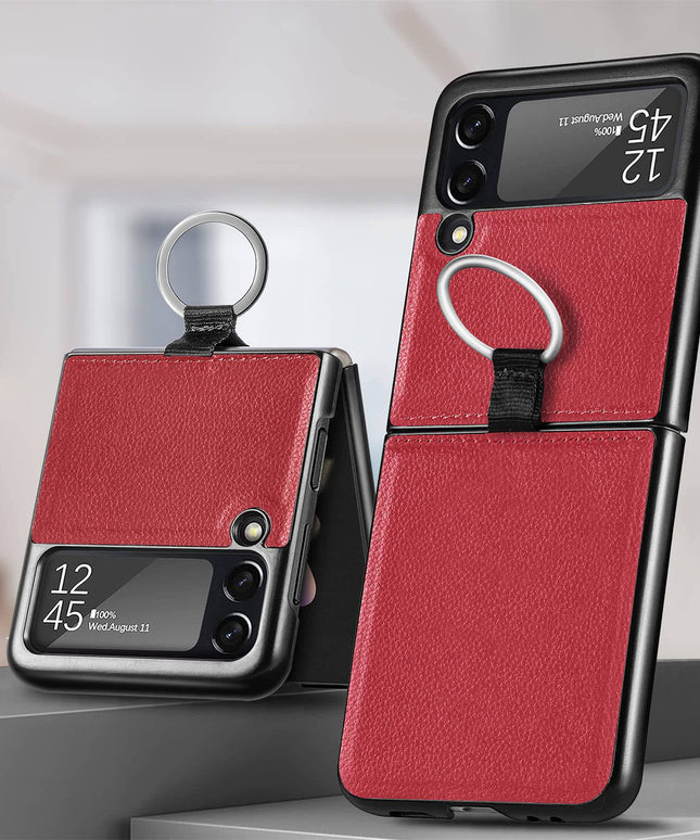 Ultra Fine Ring Samsung Galaxy Z Flip 3 Case Cover - Libiyi