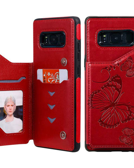 New Luxury Embossing Wallet Cover For SAMSUNG  S8-Fast Delivery - Libiyi