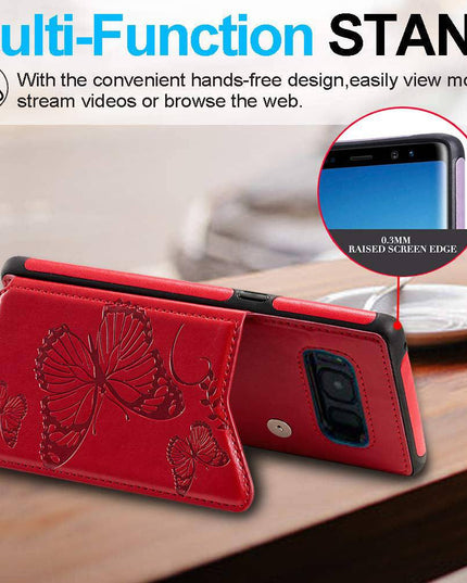 New Luxury Embossing Wallet Cover For SAMSUNG  S8 Plus-Fast Delivery - Libiyi