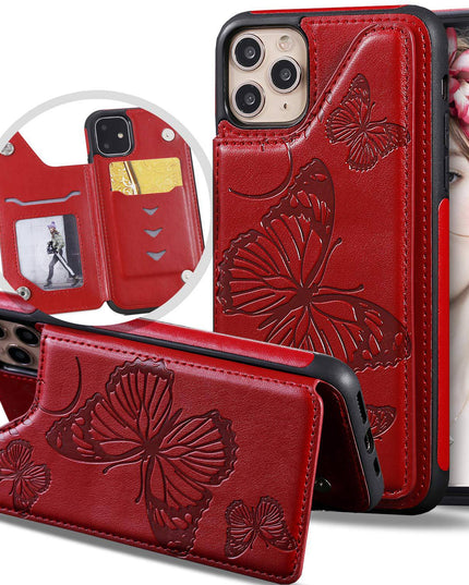 New Luxury Embossing Wallet Cover For iPhone 11Pro Max-Fast Delivery - Libiyi