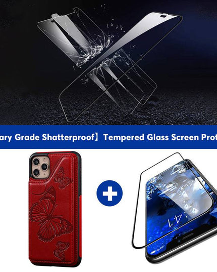 New Luxury Embossing Wallet Cover For iPhone 11Pro Max-Fast Delivery - Libiyi