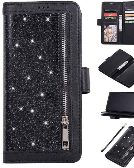Samsung Note 20 Series Bling Wallet Case with Wrist Strap - Libiyi