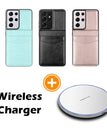 Rose Gold / S21 Ultra(5G) / Case+15W Wireless Charger