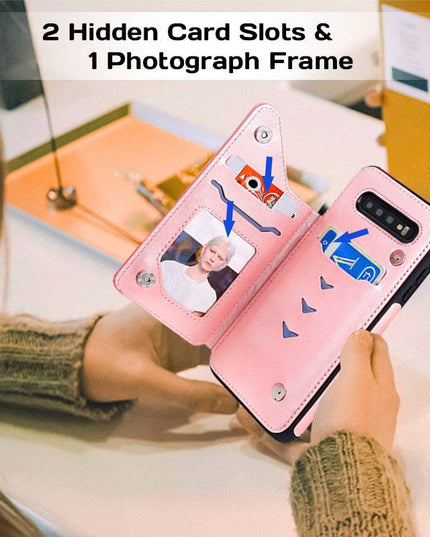 New Luxury Embossing Wallet Cover For SAMSUNG S10 Plus - Libiyi