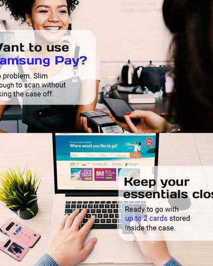 New Luxury Embossing Wallet Cover For SAMSUNG S10 Plus - Libiyi