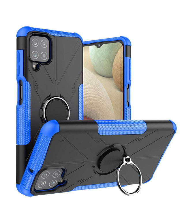Robot 3 in 1 Heavy Duty Defender Case For Samsung A12 - Libiyi