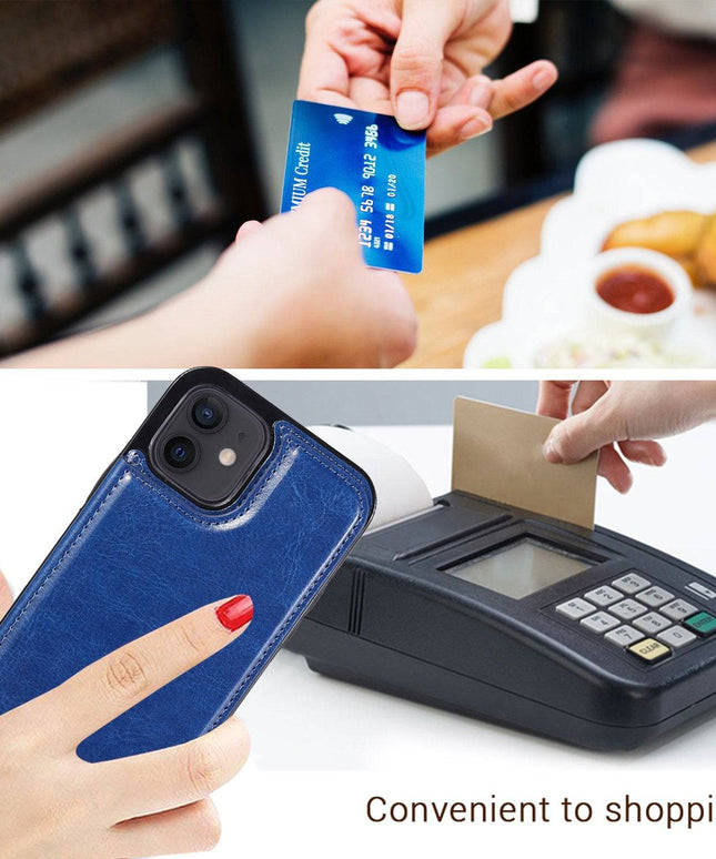 4 IN 1 Luxury Leather Case For iPhone - Libiyi