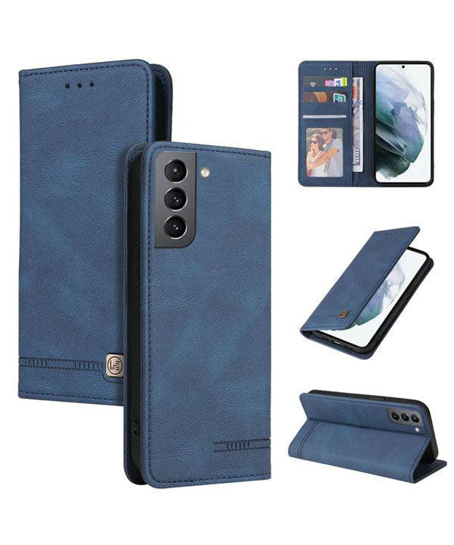 Luxury Leather Wallet Stand Flip Case For Samsung - Libiyi