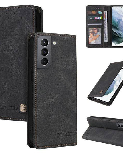 Luxury Leather Wallet Stand Flip Case For Samsung - Libiyi