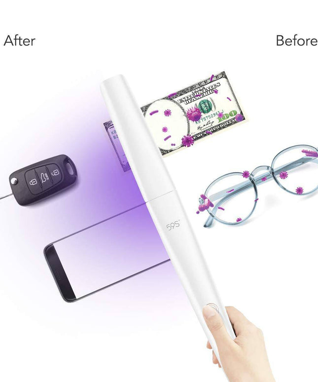 59S UVC Sterilizer Travel-Size Foldable Handheld Wand - Libiyi