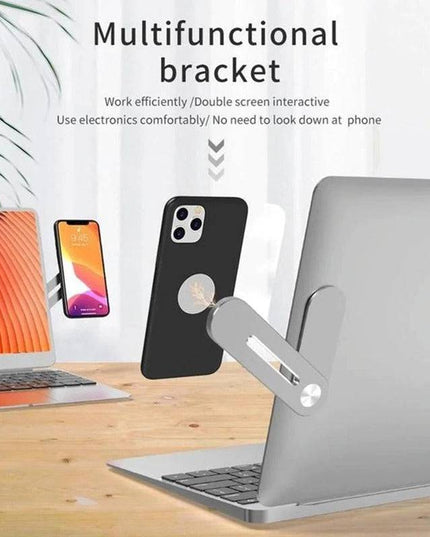 Laptop Screen Side Extension Phone Adjustable Bracket - Libiyi