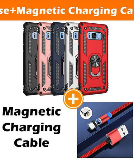 Luxury Armor Ring Bracket Phone Case For Samsung S8-Fast Delivery - Libiyi