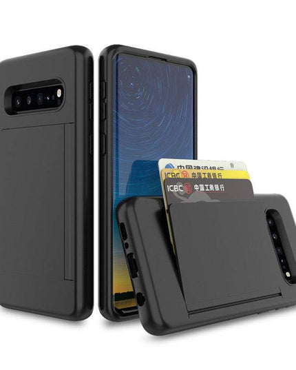 Armor Protective Card Holder Case for Samsung S10(5G) - Libiyi