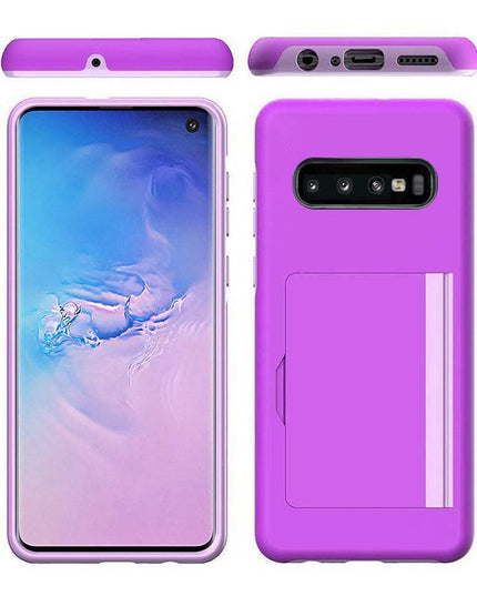 Armor Protective Card Holder Case for Samsung S10 - Libiyi
