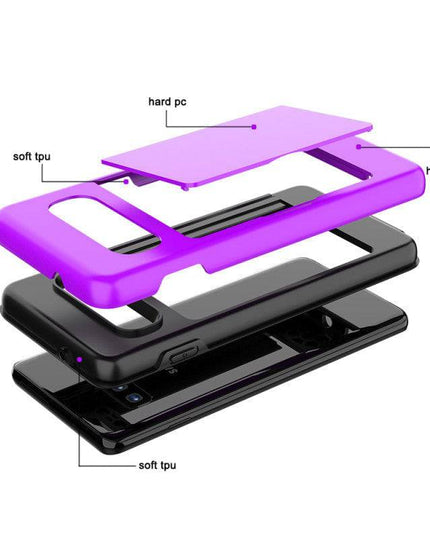 Armor Protective Card Holder Case for Samsung S10E - Libiyi