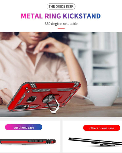 Luxury Armor Ring Bracket Phone Case For Samsung A20E-Fast Delivery - Libiyi