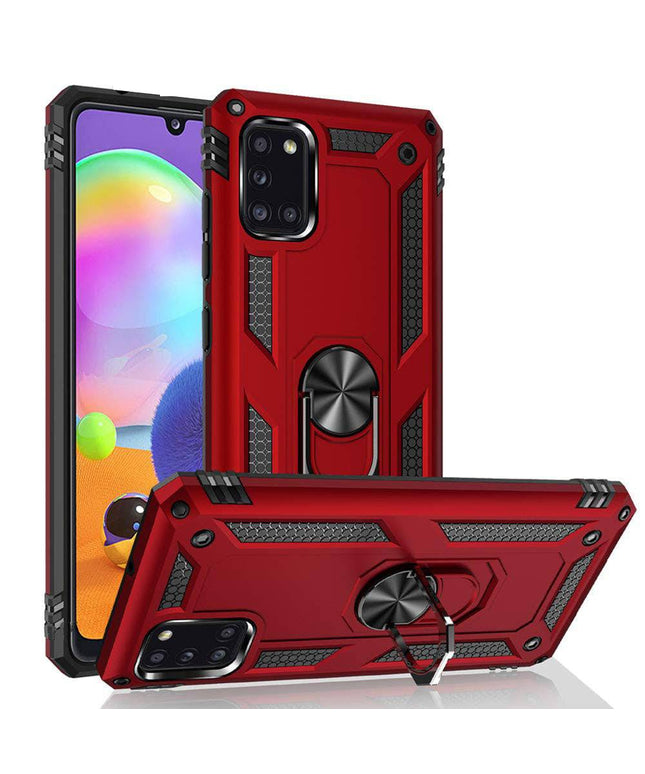 Luxury Armor Ring Bracket Phone Case For Samsung A31-Fast Delivery - Libiyi