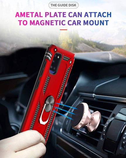 Luxury Armor Ring Bracket Phone Case For Samsung A31-Fast Delivery - Libiyi