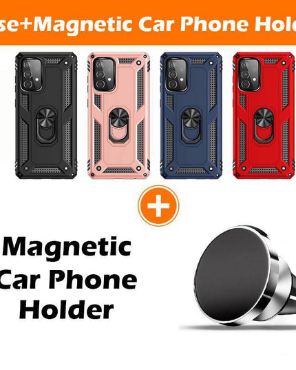 Samsung A52 Luxury Armor Ring Bracket Phone Case - Libiyi