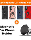 Red / A72(4G) / +Screen Protector+Magnetic Car Phone Holder