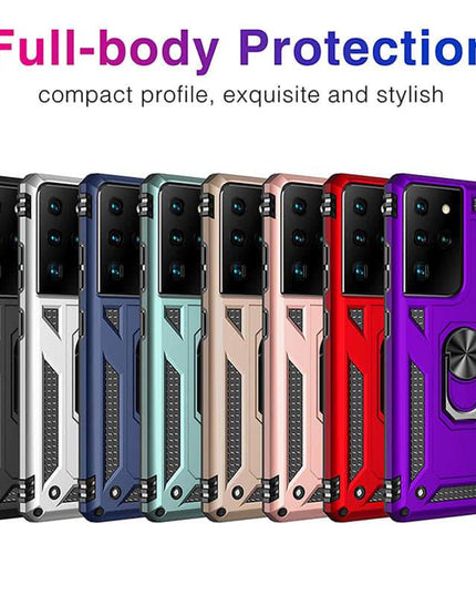 Luxury Armor Ring Bracket Phone Case For Samsung Galaxy - Libiyi