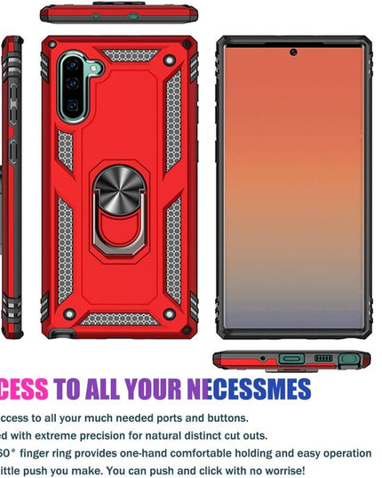 Luxury Armor Ring Bracket Phone Case For Samsung Note 10-Fast Delivery - Libiyi