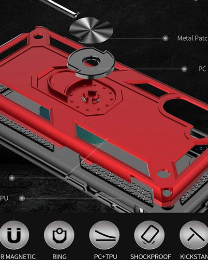 Luxury Armor Ring Bracket Phone Case For Samsung Note 10-Fast Delivery - Libiyi