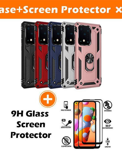 Luxury Armor Ring Bracket Phone Case For Samsung S20 Ultra-Fast Delivery - Libiyi