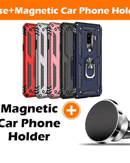 Luxury Armor Ring Bracket Phone Case For Samsung S9-Fast Delivery - Libiyi