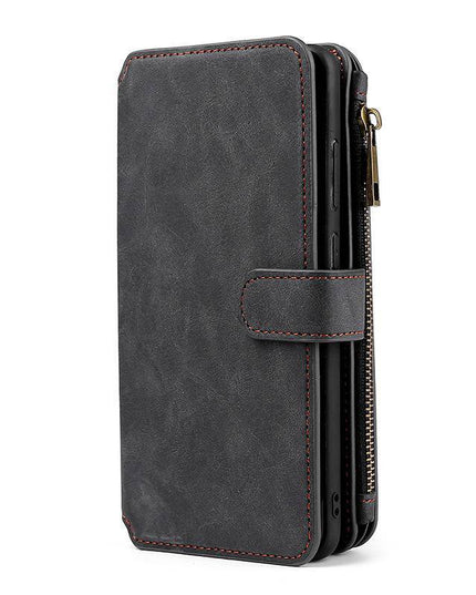 Multifunctional Magnetic Card Wallet Phone Case For Samsung A Series - Libiyi