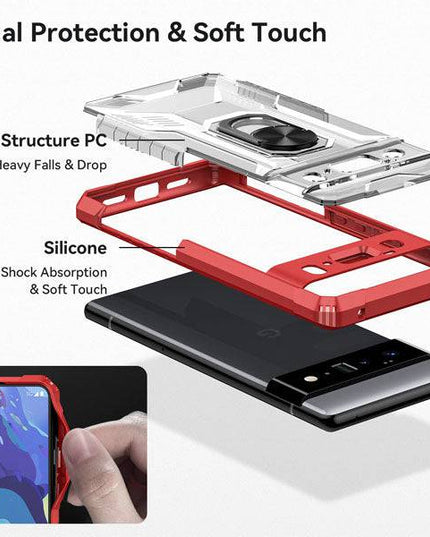 Military Grade Heavy Duty Drop Protection Case For Google Pixel 6 Pro - Libiyi