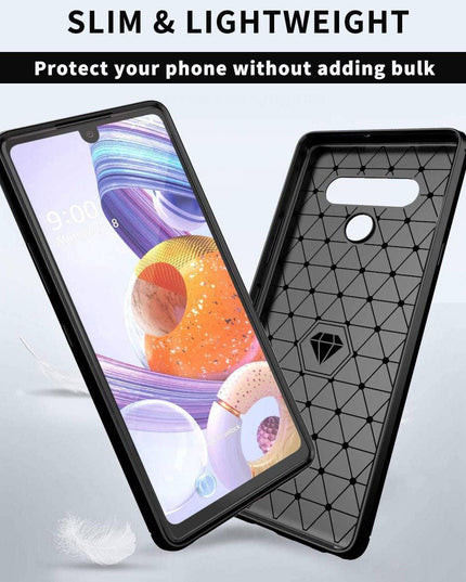 Luxury Carbon Fiber Case For Samsung A10E - Libiyi