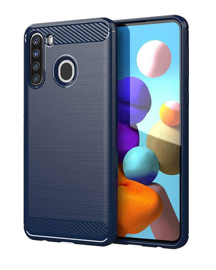 Luxury Carbon Fiber Case For Samsung A21(US and EU Version) - Libiyi
