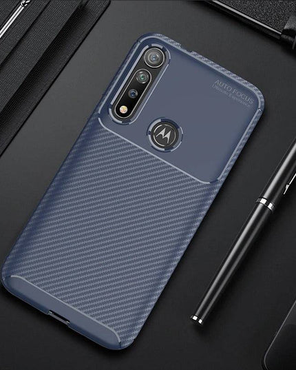 Carbon Fiber TPU Ultra Slim Fibre Case For Moto - Libiyi