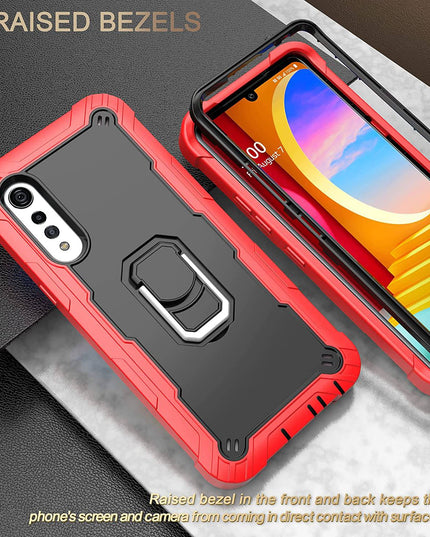 Heavy Duty Rugged Military Shockproof Case For LG Velvet - Libiyi