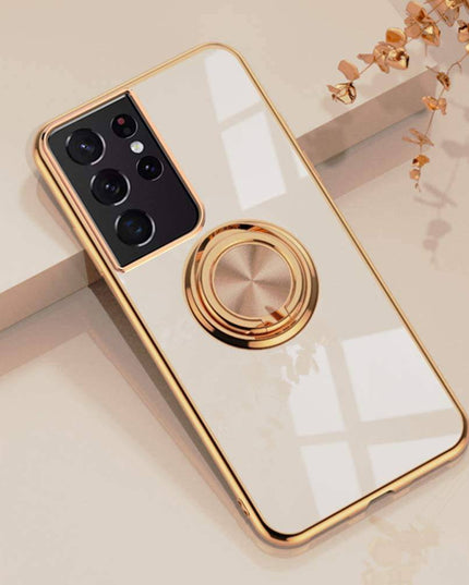 Slim Thin Finger Ring Case For Samsung S21 Ultra - Libiyi