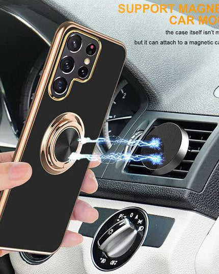 Slim Thin Finger Ring Case For Samsung S22 Series - Libiyi