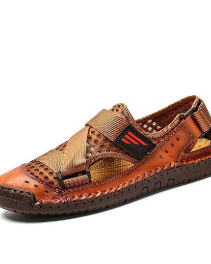 Libiyi Men's Casual Beach Breathable Plus Size Sandals - Libiyi