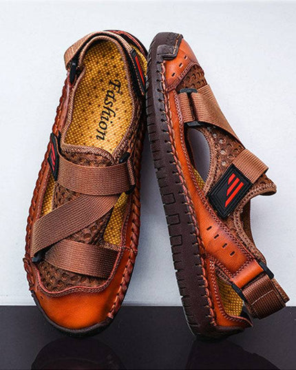 Libiyi Men's Casual Beach Breathable Plus Size Sandals - Libiyi