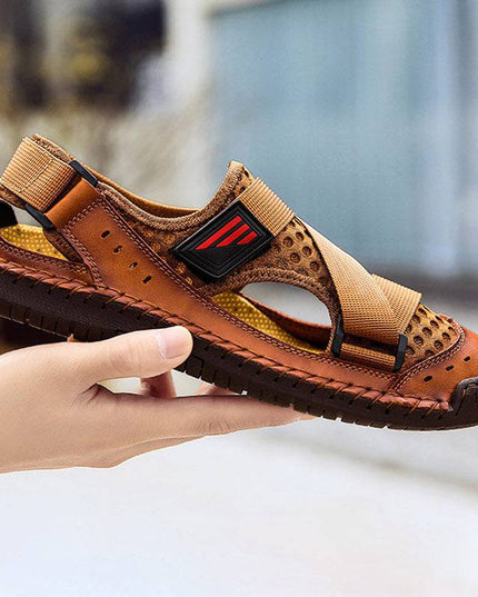 Libiyi Men's Casual Beach Breathable Plus Size Sandals - Libiyi