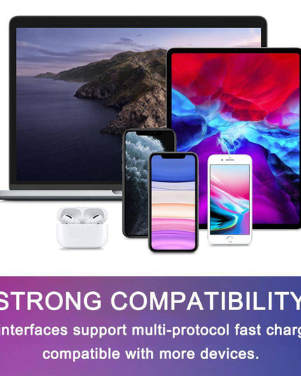 65W GaN Charger Quick Charge QC4.0 QC PD3.0 PD USB C Type C Fast Charger For Samsung Macbook iPhone - Libiyi