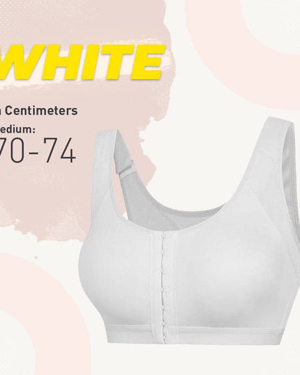 Front Closure Support Sport Bra - Libiyi