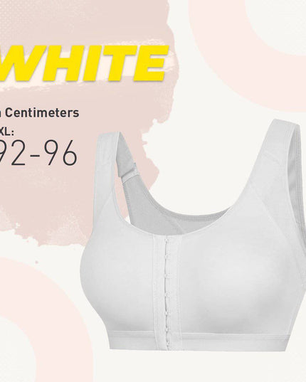 Front Closure Support Sport Bra - Libiyi