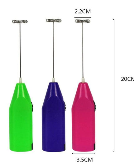 Electric Mini Mixer Frother Milk Whisk For Whipping Cooking Hand Hold Whisker Coffee Egg Ice Cream Multi-function - Libiyi
